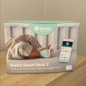 Owlet Smart Sock 2 Baby Monitor - Mint Green